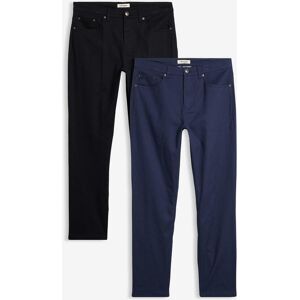 bonprix Stretch-Hose (2er Pack) blau 54 bonprix Stretch-Hose (2er Pack) blau 54