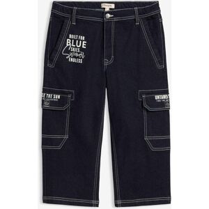 bonprix 3/4-Cargo-Jeans mit Dehnbund, Regular Fit blau 42 bonprix 3/4-Cargo-Jeans mit Dehnbund, Regular Fit blau 42