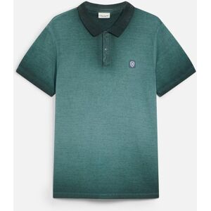 bonprix Piqué-Poloshirt in gewaschener Optik grün 48 bonprix Piqué-Poloshirt in gewaschener Optik grün 48