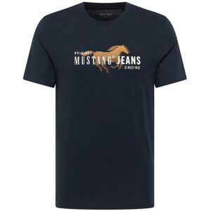 bonprix Mustang Alex T-Shirt aus reiner Bio-Baumwolle blau 905 bonprix Mustang Alex T-Shirt aus reiner Bio-Baumwolle blau 905