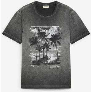 bonprix T-Shirt in gewaschener Optik aus reiner Bio-Baumwolle grau 56 bonprix T-Shirt in gewaschener Optik aus reiner Bio-Baumwolle grau 56