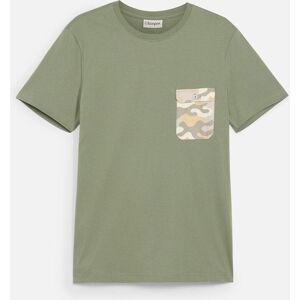 bonprix T-Shirt mit Brusttasche grün 48 bonprix T-Shirt mit Brusttasche grün 48