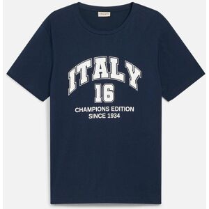 bonprix Italien T-Shirt aus reiner Baumwolle blau 48 bonprix Italien T-Shirt aus reiner Baumwolle blau 48