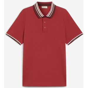 bonprix Piqué-Poloshirt aus reiner Bio-Baumwolle rot 48 bonprix Piqué-Poloshirt aus reiner Bio-Baumwolle rot 48