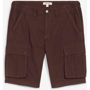 bonprix Leichte Jeans-Bermuda mit Dehnbund aus colored Denim, Relaxed Fit braun 40 bonprix Leichte Jeans-Bermuda mit Dehnbund aus colored Denim, Relaxed Fit braun 40