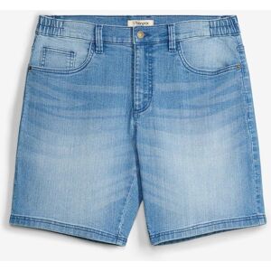 bonprix Leichte Jeans-Shorts mit Dehnbund, Relaxed Fit blau 36 bonprix Leichte Jeans-Shorts mit Dehnbund, Relaxed Fit blau 36