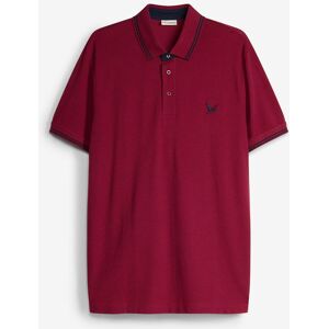 bonprix Piqué-Poloshirt aus reiner Baumwolle rot 56 bonprix Piqué-Poloshirt aus reiner Baumwolle rot 56