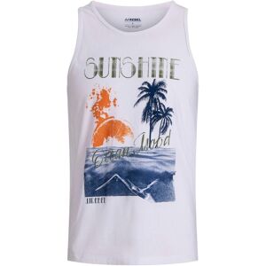 bonprix JJ REBEL Muskelshirt aus reiner Baumwolle weiß 44 bonprix JJ REBEL Muskelshirt aus reiner Baumwolle weiß 44