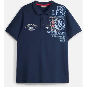 bonprix Jersey-Poloshirt, Kurzarm aus Bio-Baumwolle blau 48 bonprix Jersey-Poloshirt, Kurzarm aus Bio-Baumwolle blau 48