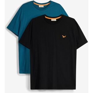 bonprix T-Shirt aus reiner Bio-Baumwolle (2er Pack) petrol 48 bonprix T-Shirt aus reiner Bio-Baumwolle (2er Pack) petrol 48