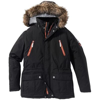 bonprix Wasserabweisender Parka schwarz 60 bonprix Wasserabweisender Parka schwarz 60
