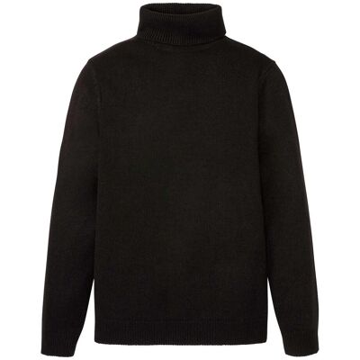 bonprix Rollkragenpullover in Regular Fit schwarz 52 bonprix Rollkragenpullover in Regular Fit schwarz 52