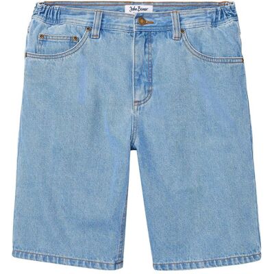 bonprix Jeans-Bermuda mit Dehnbund, Classic Fit blau 58 bonprix Jeans-Bermuda mit Dehnbund, Classic Fit blau 58