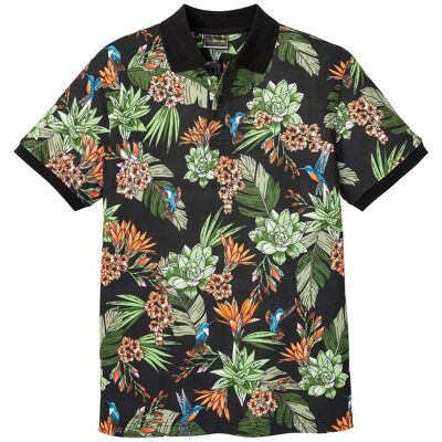 bonprix Piqué-Poloshirt aus reiner Baumwolle schwarz 68 bonprix Piqué-Poloshirt aus reiner Baumwolle schwarz 68