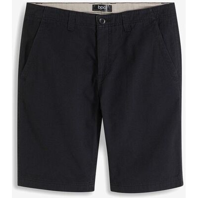 bonprix Chino-Bermuda aus reiner Baumwolle in Regular-Fit schwarz 60 bonprix Chino-Bermuda aus reiner Baumwolle in Regular-Fit schwarz 60