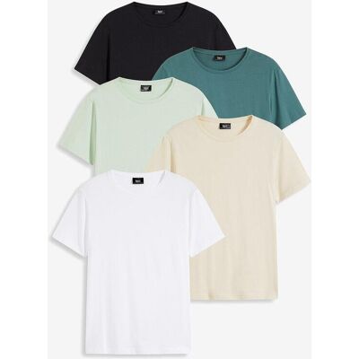 bonprix T-Shirt (5er Pack) grün 64 bonprix T-Shirt (5er Pack) grün 64