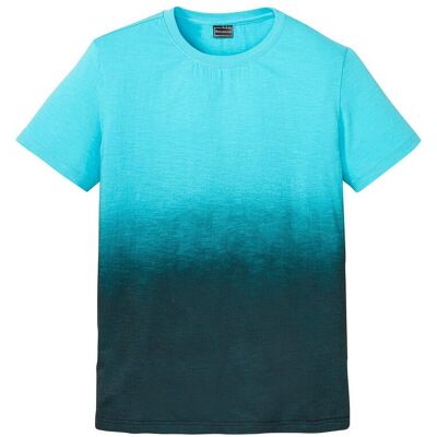 bonprix T-Shirt aus reiner Baumwolle, Slim Fit blau 68 bonprix T-Shirt aus reiner Baumwolle, Slim Fit blau 68