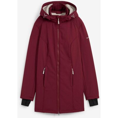 bonprix wasserabweisende Funktions-Softshell-Longjacke, Kuschelfleece rot 42 bonprix wasserabweisende Funktions-Softshell-Longjacke, Kuschelfleece rot 42