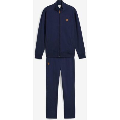 bonprix Jogginganzug aus reiner Bio-Baumwolle (2-tlg.Set) blau 56 bonprix Jogginganzug aus reiner Bio-Baumwolle (2-tlg.Set) blau 56