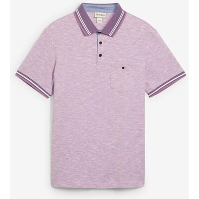 bonprix Poloshirt aus reiner Baumwolle lila 64 bonprix Poloshirt aus reiner Baumwolle lila 64