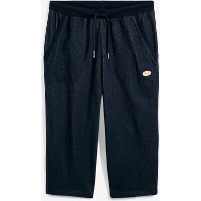 bonprix 3/4 Sweathose in Denimoptik mit Dehnbund blau 48 bonprix 3/4 Sweathose in Denimoptik mit Dehnbund blau 48
