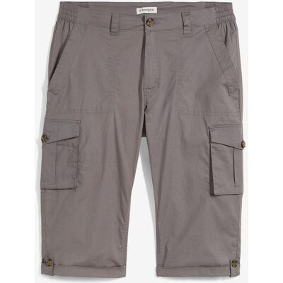 bonprix Long-Bermuda in Regular Fit grau 58 bonprix Long-Bermuda in Regular Fit grau 58