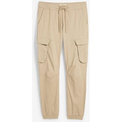bonprix Regular-Fit Schlupf-Cargohose, Straight beige 54 bonprix Regular-Fit Schlupf-Cargohose, Straight beige 54