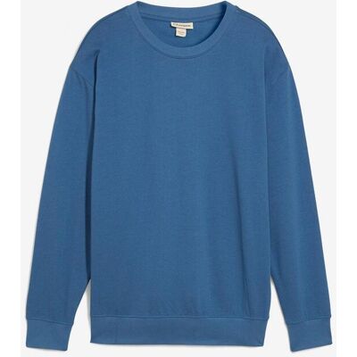 bonprix Oversize-Sweatshirt aus reiner Bio-Baumwolle blau 64 bonprix Oversize-Sweatshirt aus reiner Bio-Baumwolle blau 64