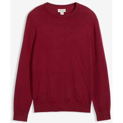 bonprix Feinstrickpullover aus weichem Baumwollmix rot 72 bonprix Feinstrickpullover aus weichem Baumwollmix rot 72