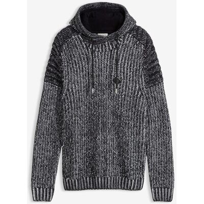 bonprix Grobstrickpullover in Regular Fit schwarz 48 bonprix Grobstrickpullover in Regular Fit schwarz 48