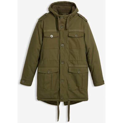 bonprix Winter Field-Parka mit Kuschel-Fleece-Futter grün 64 bonprix Winter Field-Parka mit Kuschel-Fleece-Futter grün 64