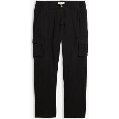 bonprix Relaxed Fit Thermo-Cargohose mit Dehnbund, Straight schwarz 48 bonprix Relaxed Fit Thermo-Cargohose mit Dehnbund, Straight schwarz 48