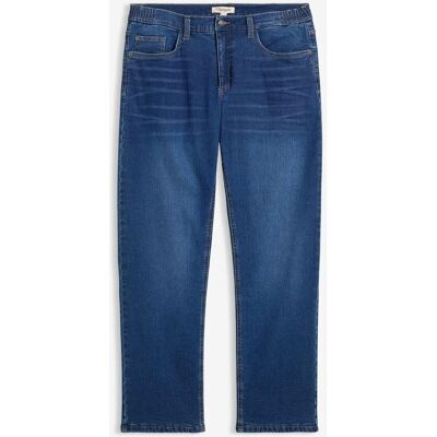 bonprix Thermo Relaxed Fit Jeans mit Dehnbund, Straight blau 68 bonprix Thermo Relaxed Fit Jeans mit Dehnbund, Straight blau 68