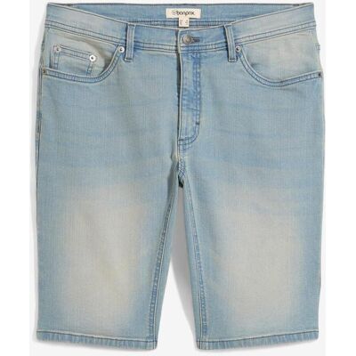bonprix Stretch-Jeans-Bermuda mit verstärktem Schritt in Regular-Fit blau 64 bonprix Stretch-Jeans-Bermuda mit verstärktem Schritt in Regular-Fit blau 64