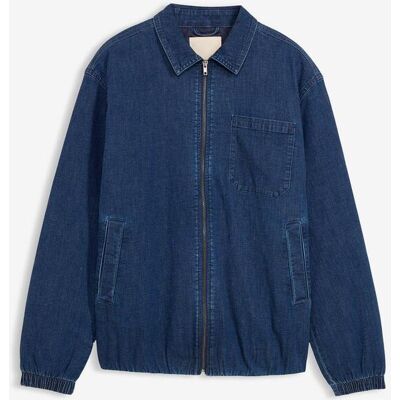 bonprix Jeansjacke, Regular Fit blau 56 bonprix Jeansjacke, Regular Fit blau 56
