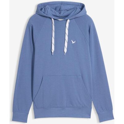 bonprix Hoodie aus reiner Bio-Baumwolle blau 44 bonprix Hoodie aus reiner Bio-Baumwolle blau 44