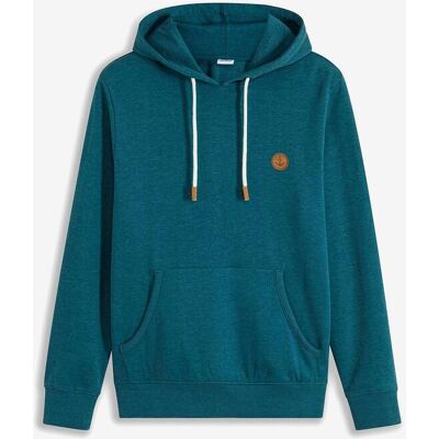 bonprix Hoodie in Regular Fit petrol 52 bonprix Hoodie in Regular Fit petrol 52