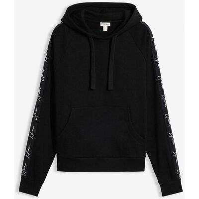 bonprix Hoodie aus reiner Bio-Baumwolle, Loose Fit schwarz 48 bonprix Hoodie aus reiner Bio-Baumwolle, Loose Fit schwarz 48