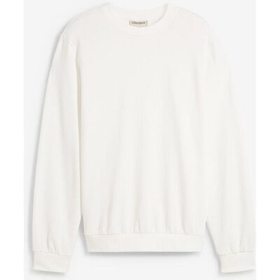 bonprix Sweatshirt in Regular Fit weiß 60 bonprix Sweatshirt in Regular Fit weiß 60