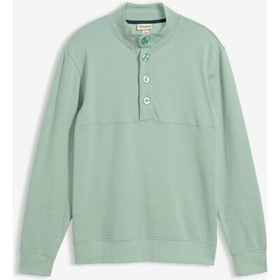 bonprix Sweatshirt aus reiner Bio-Baumwolle grün 48 bonprix Sweatshirt aus reiner Bio-Baumwolle grün 48