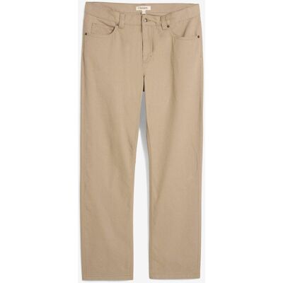 bonprix Regular Fit Twillhose aus reiner Baumwolle, Straight grün 52 bonprix Regular Fit Twillhose aus reiner Baumwolle, Straight grün 52