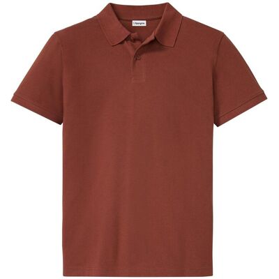 bonprix Piqué-Poloshirt aus reiner Bio-Baumwolle braun 68 bonprix Piqué-Poloshirt aus reiner Bio-Baumwolle braun 68