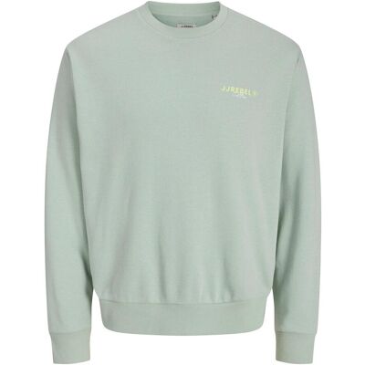 bonprix JJ REBEL Sweatshirt in Regular Fit grau 56 bonprix JJ REBEL Sweatshirt in Regular Fit grau 56