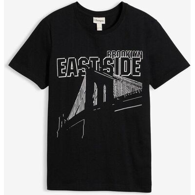 bonprix T-Shirt aus reiner Bio-Baumwolle, Slim Fit schwarz 60 bonprix T-Shirt aus reiner Bio-Baumwolle, Slim Fit schwarz 60