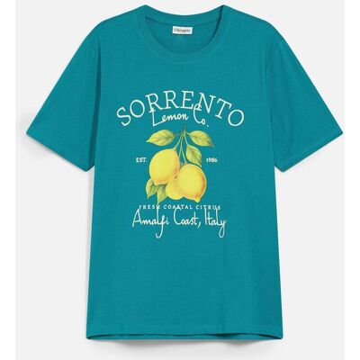 bonprix T-Shirt aus reiner Baumwolle petrol 48 bonprix T-Shirt aus reiner Baumwolle petrol 48