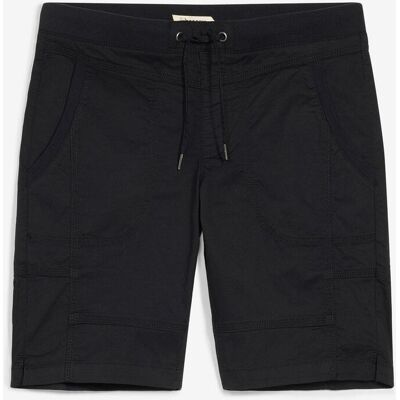 bonprix Stretch-Bermuda mit Dehnbund in Regular Fit schwarz 60 bonprix Stretch-Bermuda mit Dehnbund in Regular Fit schwarz 60