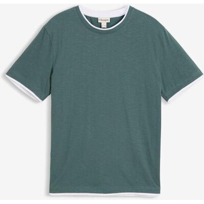 bonprix T-Shirt in 2 in 1 Optik aus Slub-Yarn grün 68 bonprix T-Shirt in 2 in 1 Optik aus Slub-Yarn grün 68