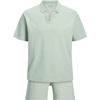 bonprix JJ REBEL Shirt und kurze Hose (2-tlg.Set) grau 44 bonprix JJ REBEL Shirt und kurze Hose (2-tlg.Set) grau 44