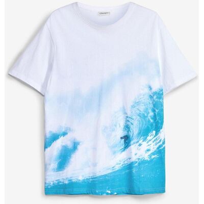 bonprix T-Shirt aus reiner Bio-Baumwolle weiß 60 bonprix T-Shirt aus reiner Bio-Baumwolle weiß 60
