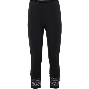 bonprix Capri-Leggings mit Bio-Baumwolle schwarz 44 bonprix Capri-Leggings mit Bio-Baumwolle schwarz 44